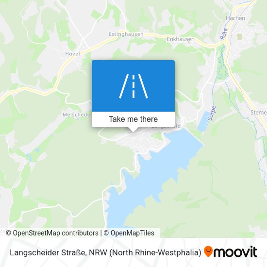 Langscheider Straße map