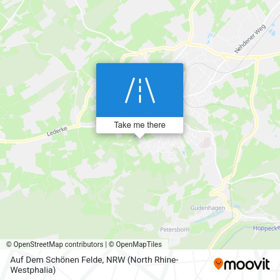 Auf Dem Schönen Felde map