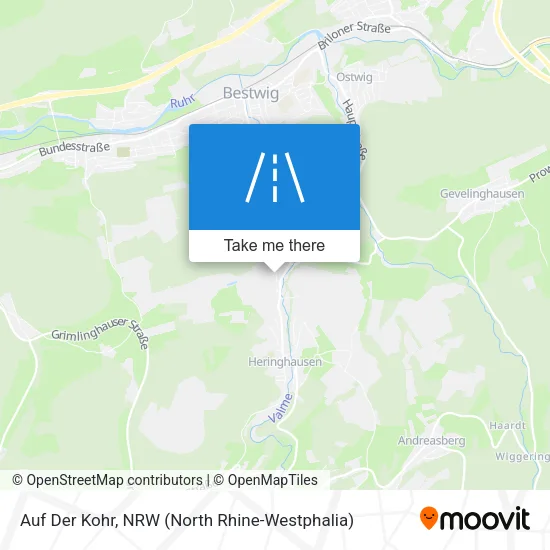 Карта Auf Der Kohr