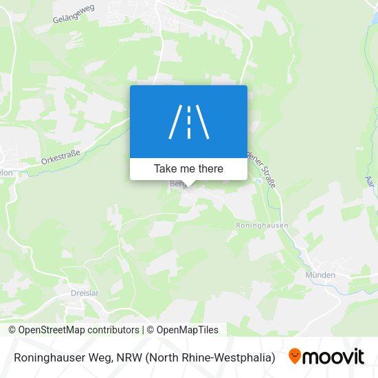 Roninghauser Weg map