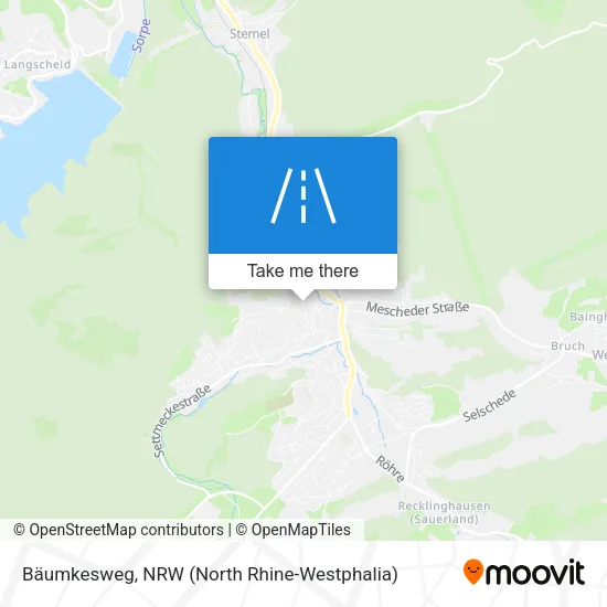 Карта Bäumkesweg