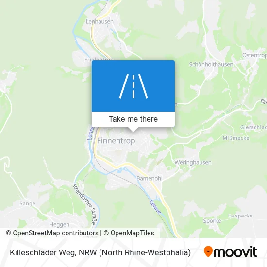 Killeschlader Weg map