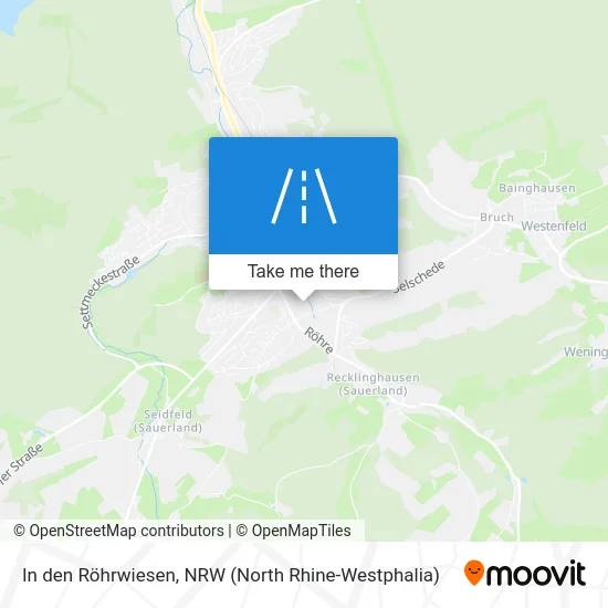 In den Röhrwiesen map