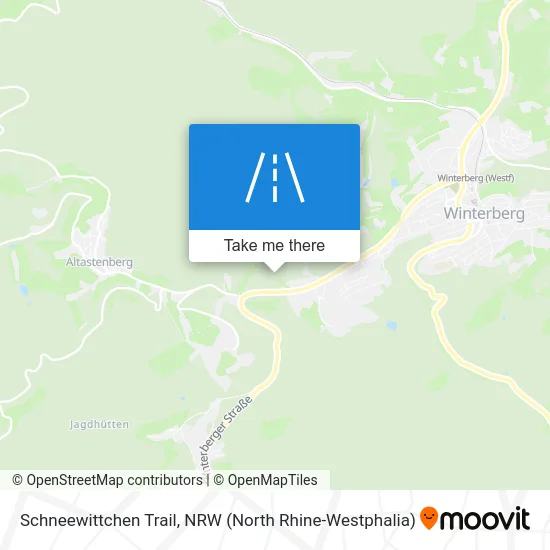 Schneewittchen Trail map