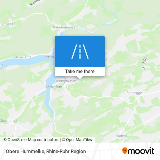 Карта Obere Hummelke