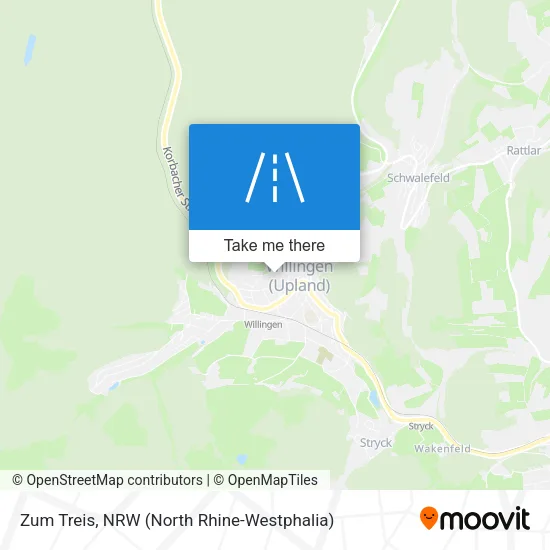 Карта Zum Treis