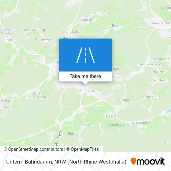 Карта Unterm Bahndamm