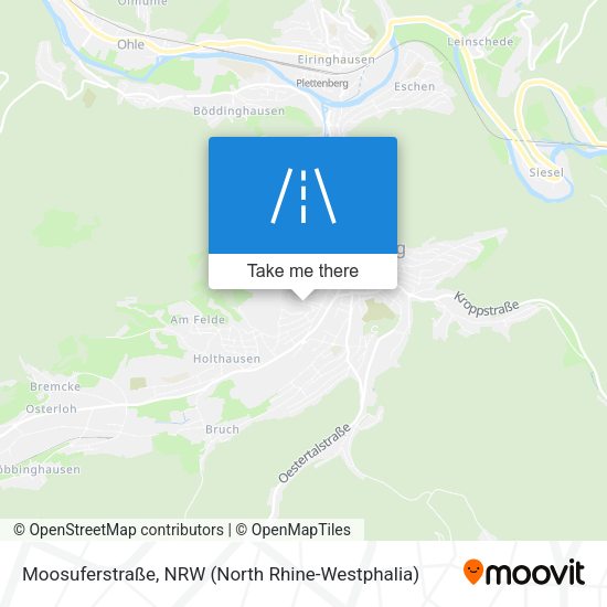 Moosuferstraße map