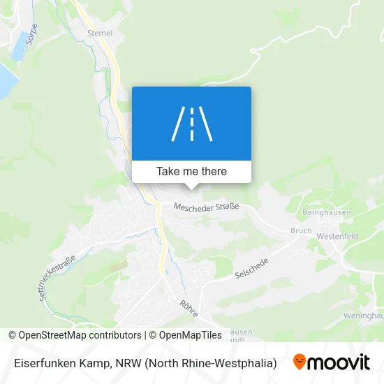 Карта Eiserfunken Kamp