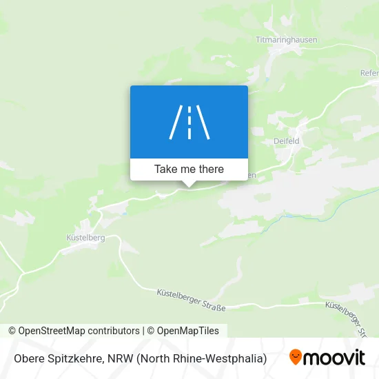 Карта Obere Spitzkehre