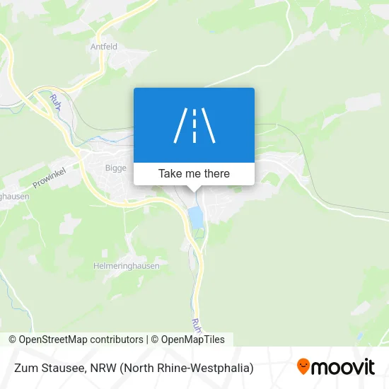 Карта Zum Stausee