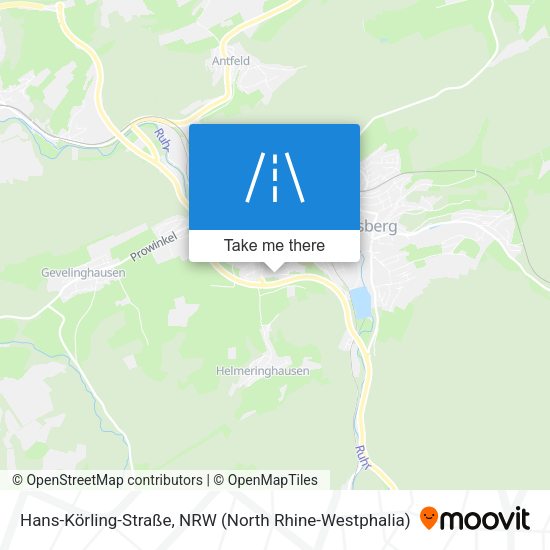 Hans-Körling-Straße map
