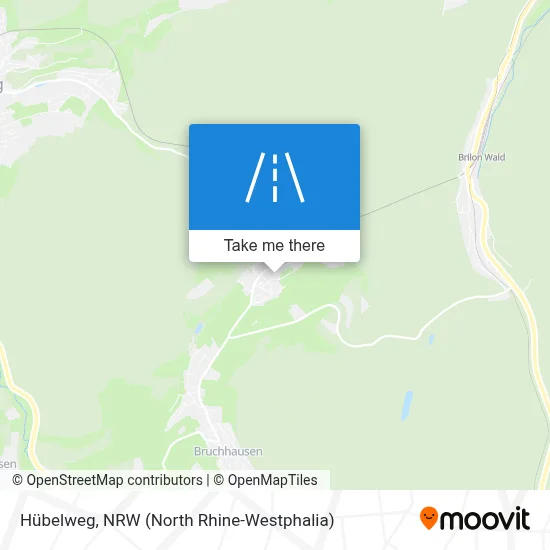 Hübelweg map