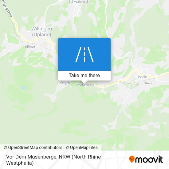 Карта Vor Dem Musenberge