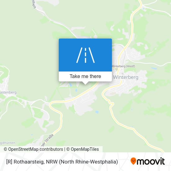 [R] Rothaarsteig map