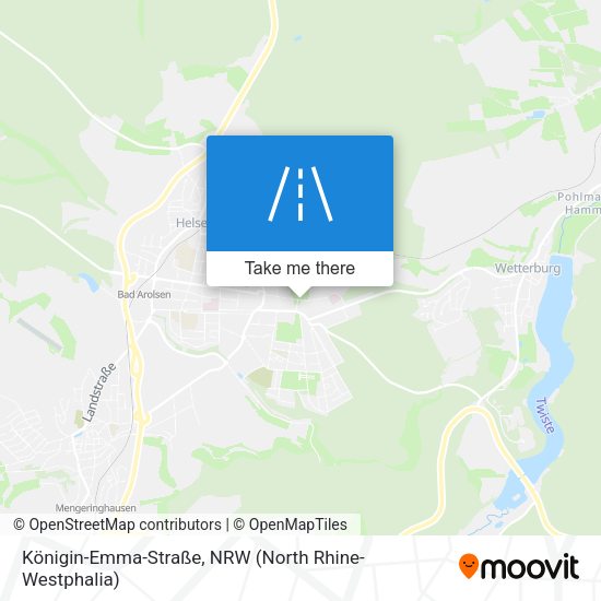 Königin-Emma-Straße map