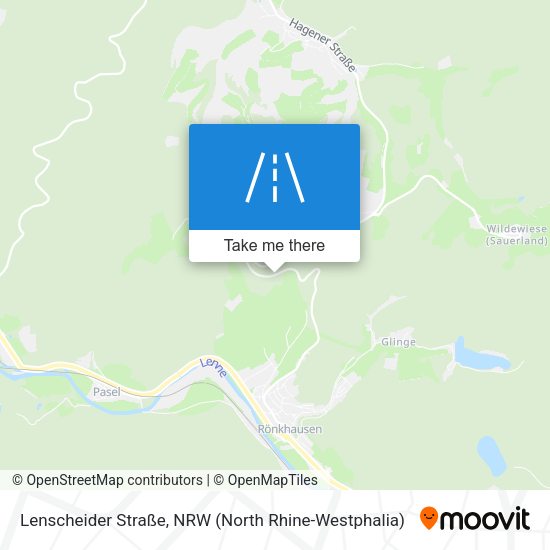 Lenscheider Straße map