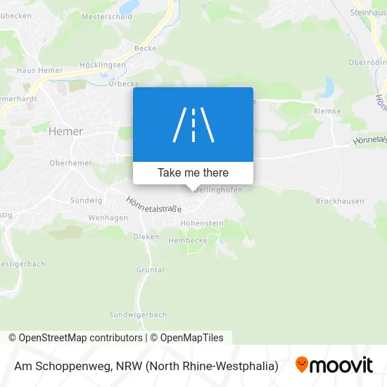 Карта Am Schoppenweg