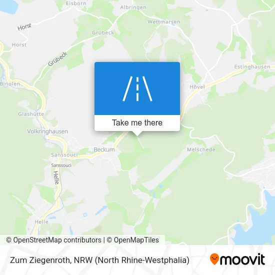 Карта Zum Ziegenroth