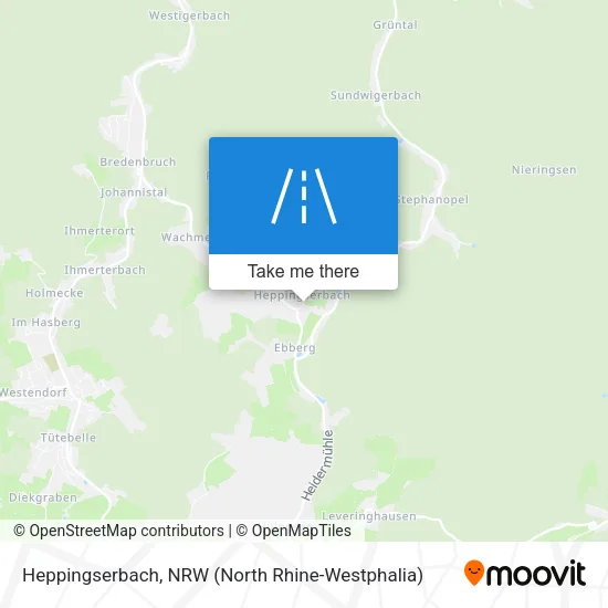 Карта Heppingserbach
