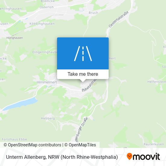Карта Unterm Allenberg