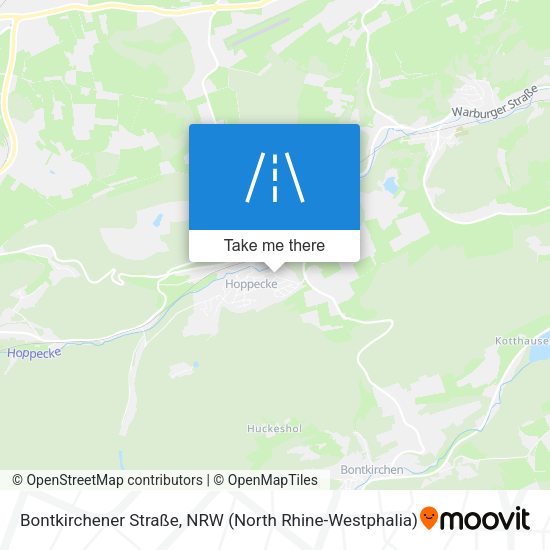 Bontkirchener Straße map