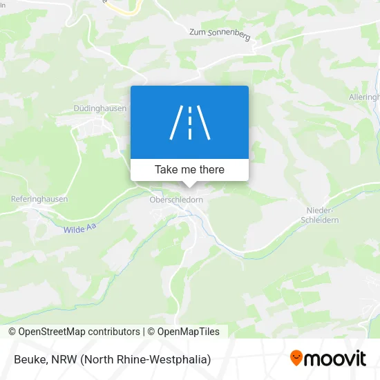 Карта Beuke