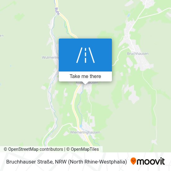 Bruchhauser Straße map