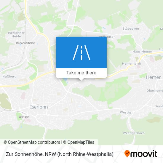 Zur Sonnenhöhe map