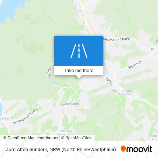 Карта Zum Alten Sundern