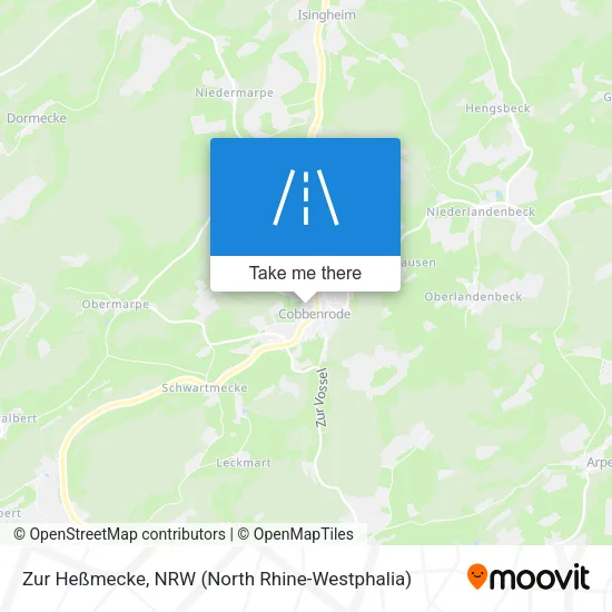 Карта Zur Heßmecke