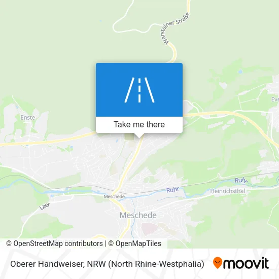 Карта Oberer Handweiser