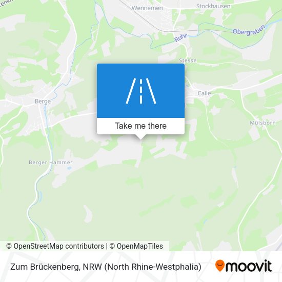Zum Brückenberg map