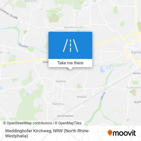 Weddinghofer Kirchweg map