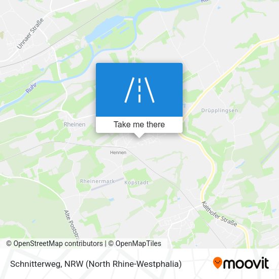 Schnitterweg map