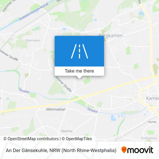 An Der Gänsekuhle map