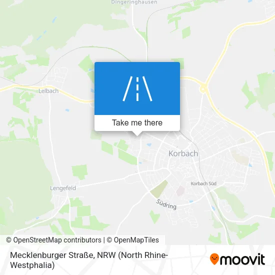 Карта Mecklenburger Straße