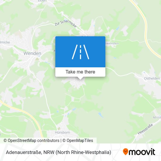 Adenauerstraße map