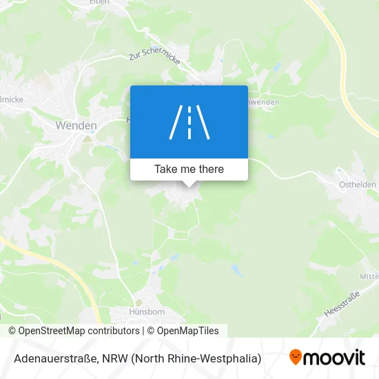 Карта Adenauerstraße