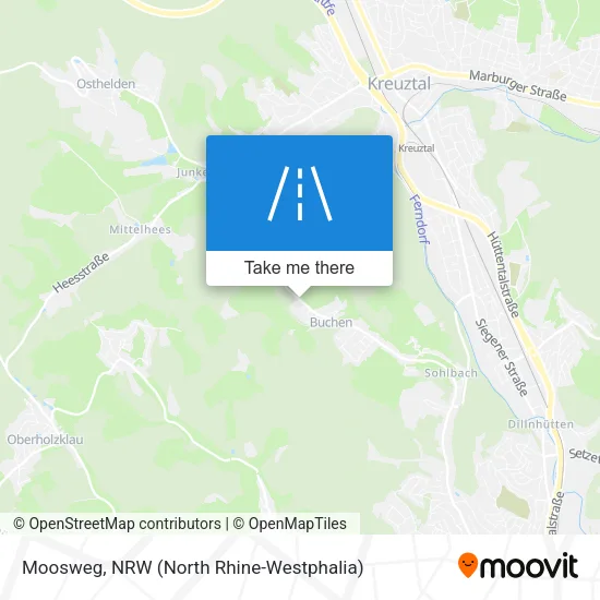 Карта Moosweg