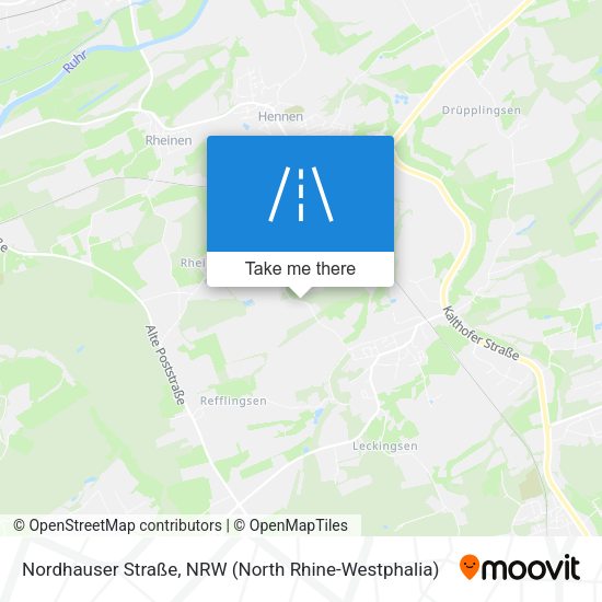 Nordhauser Straße map