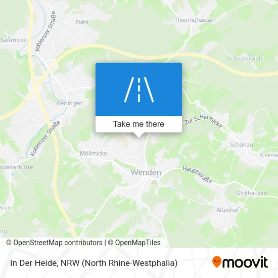 Карта In Der Heide