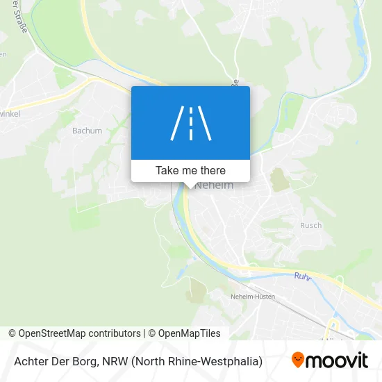 Карта Achter Der Borg