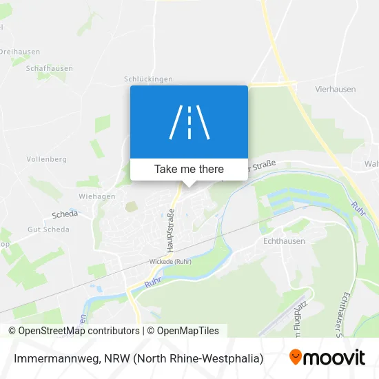 Карта Immermannweg