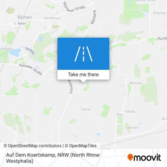 Auf Dem Koertskamp map