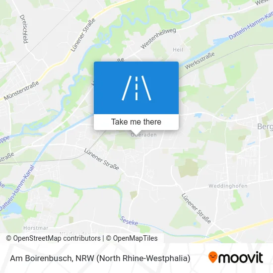 Am Boirenbusch map