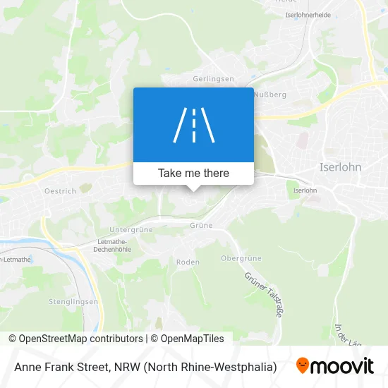 Anne-Frank-Straße map