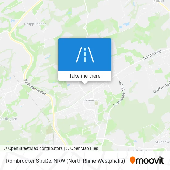 Rombrocker Straße map