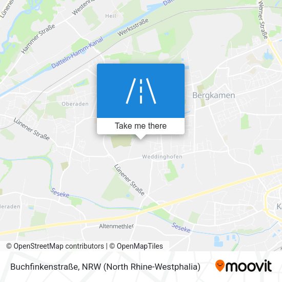 Buchfinkenstraße map