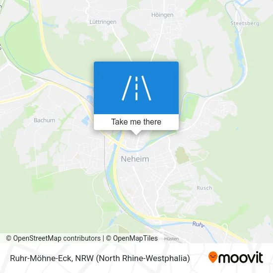 Карта Ruhr-Möhne-Eck